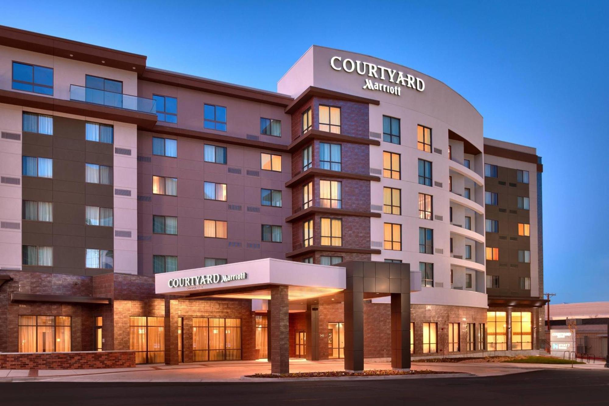 Courtyard By Marriott Salt Lake City Downtown Zewnętrze zdjęcie